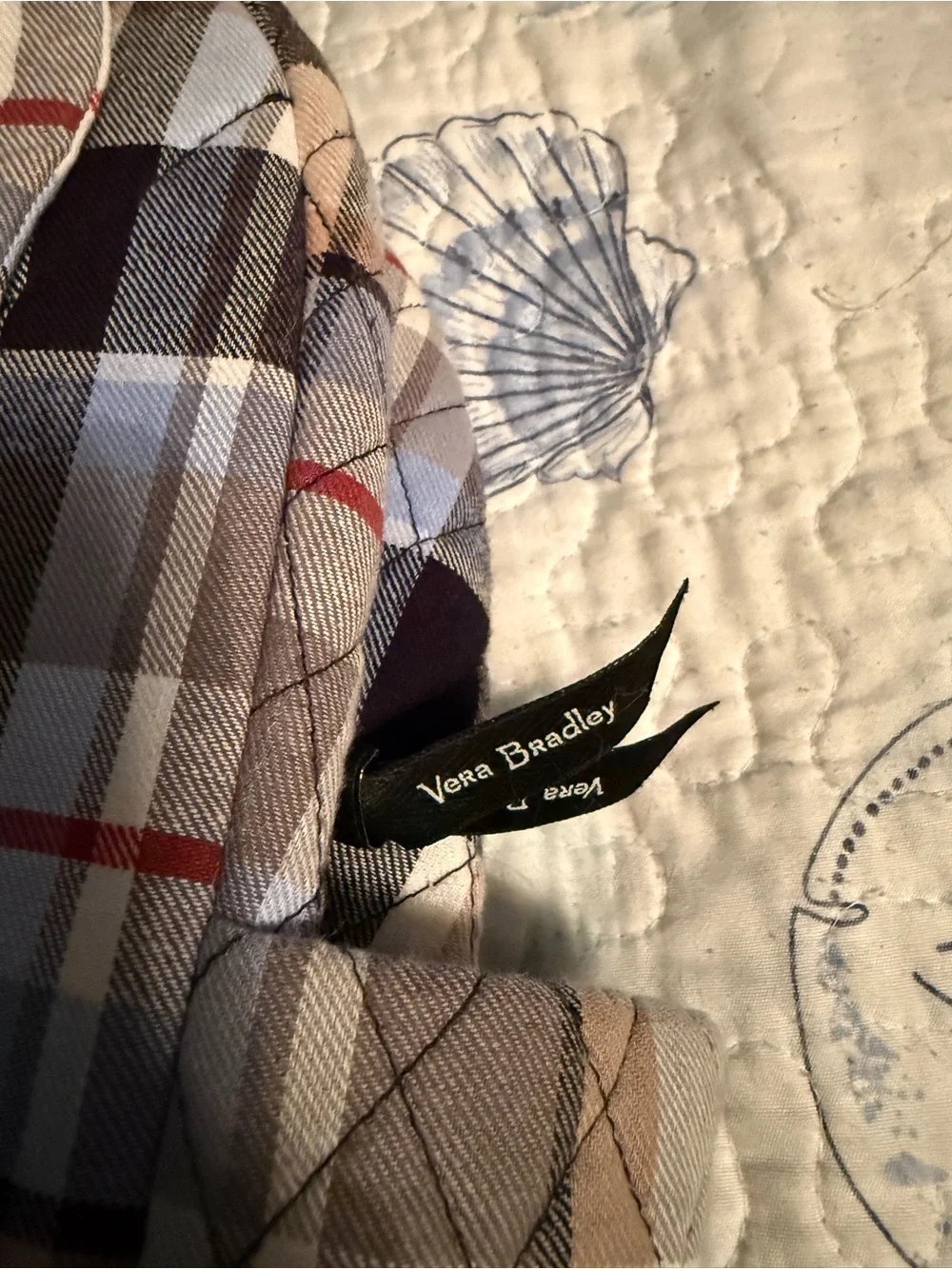 Vera Bradley quilted plaid